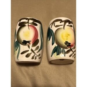 Vintage Salt & Pepper Shakers Fruit Design - Japan